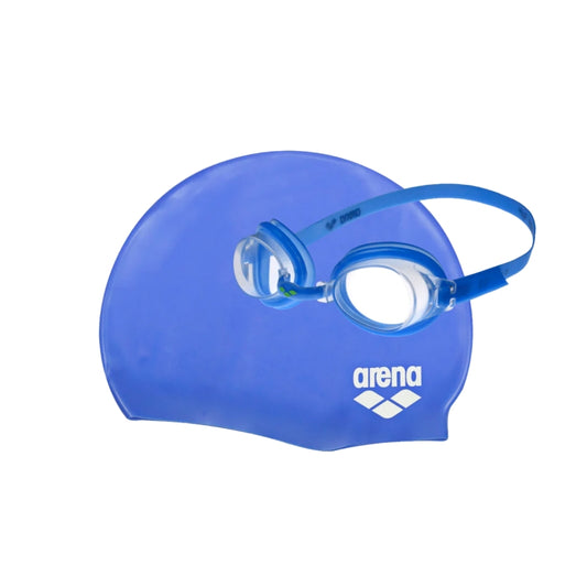 SET DE GORRA+LENTE ARENA POOL JR