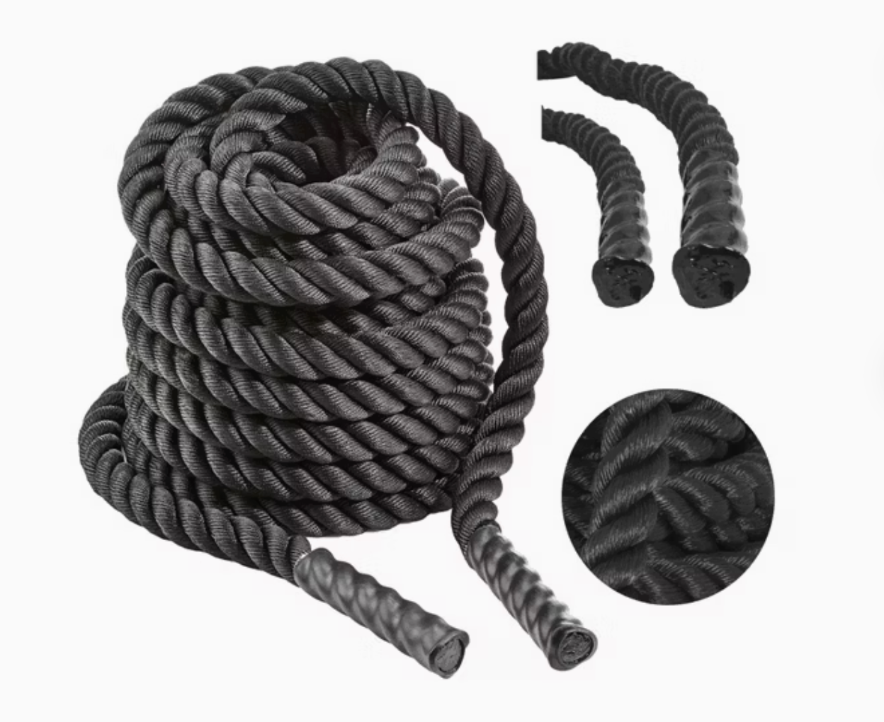 SOGA PARA EJERCICIOS (BATTLE ROPE) 12MTS