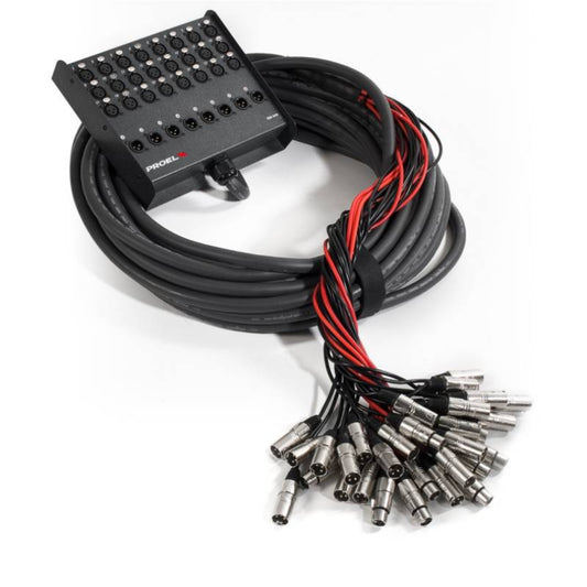 CABLE MEDUSA 24CH XLR Y 8 RTN 50MT