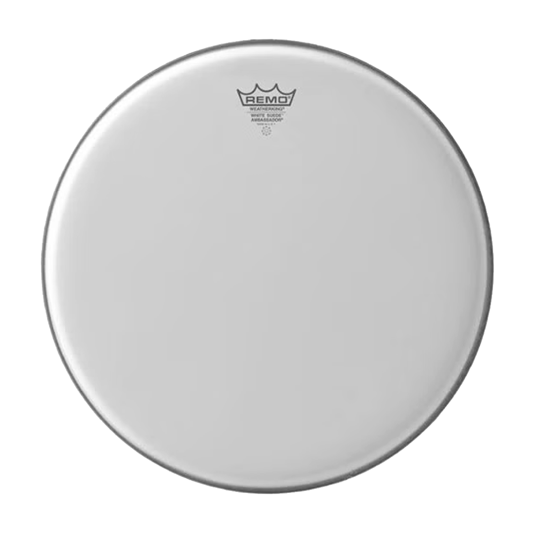 PARCHE 13" AMBASSADOR WHT SUEDE