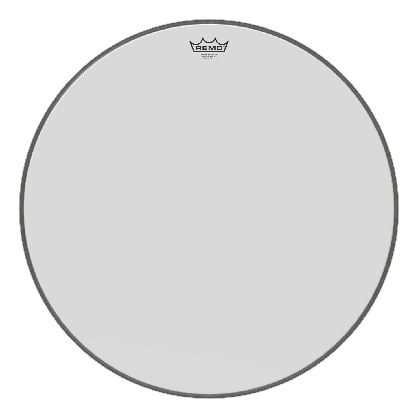 R-PARCHE PARA BOMBO AMBASSADOR WHITE 26"