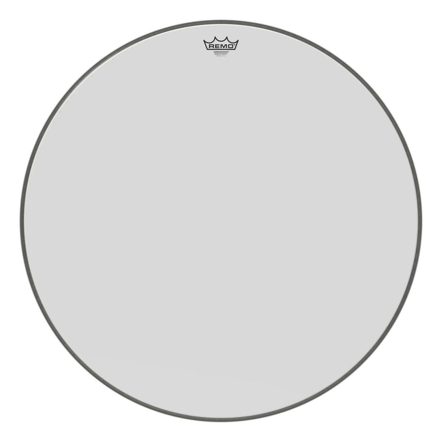 PARCHE PARA BOMBO AMBASSADOR WHITE 28
