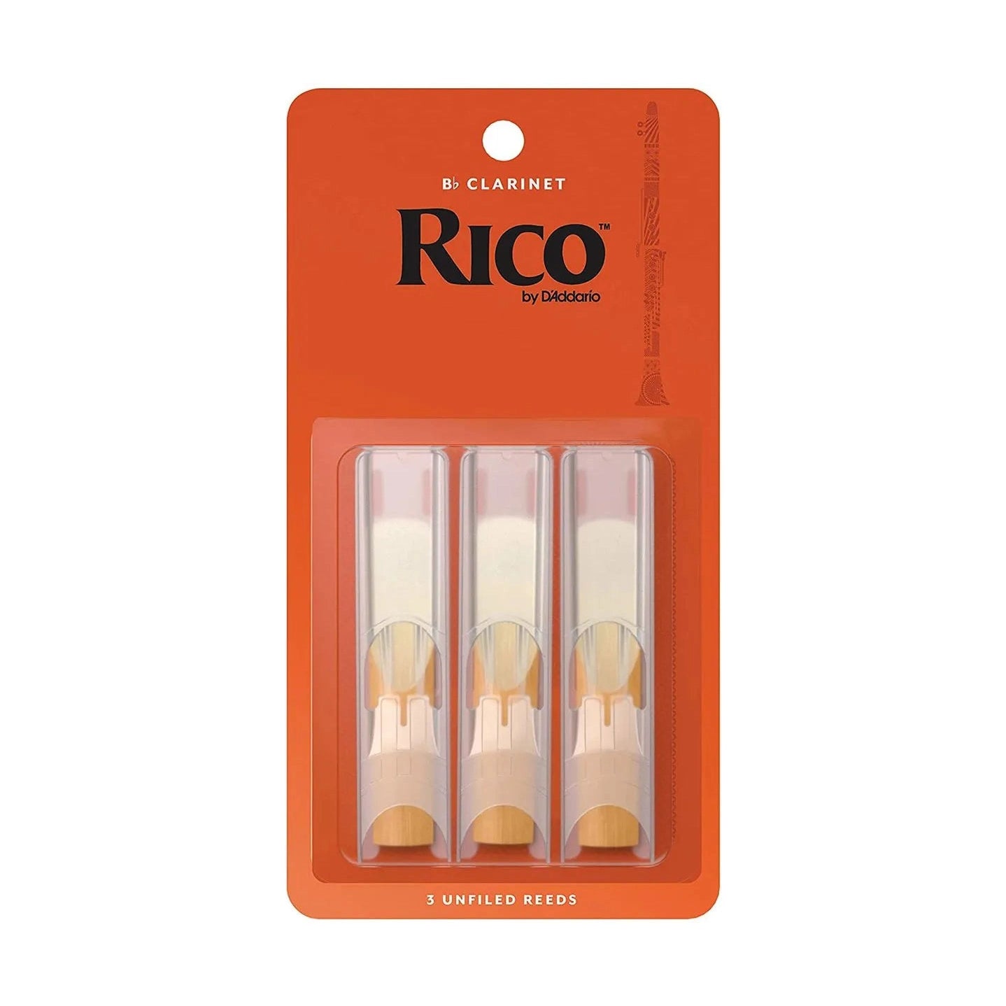 CAÑA RICO CLARINETE 2.5 /3PK