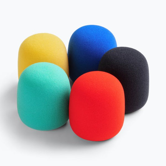 Esponja para micrófono de colores