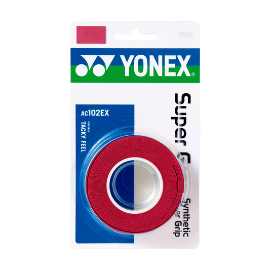 ACC OVERGRIP SUPERGRAP 3 VUELTAS ROJOVIN