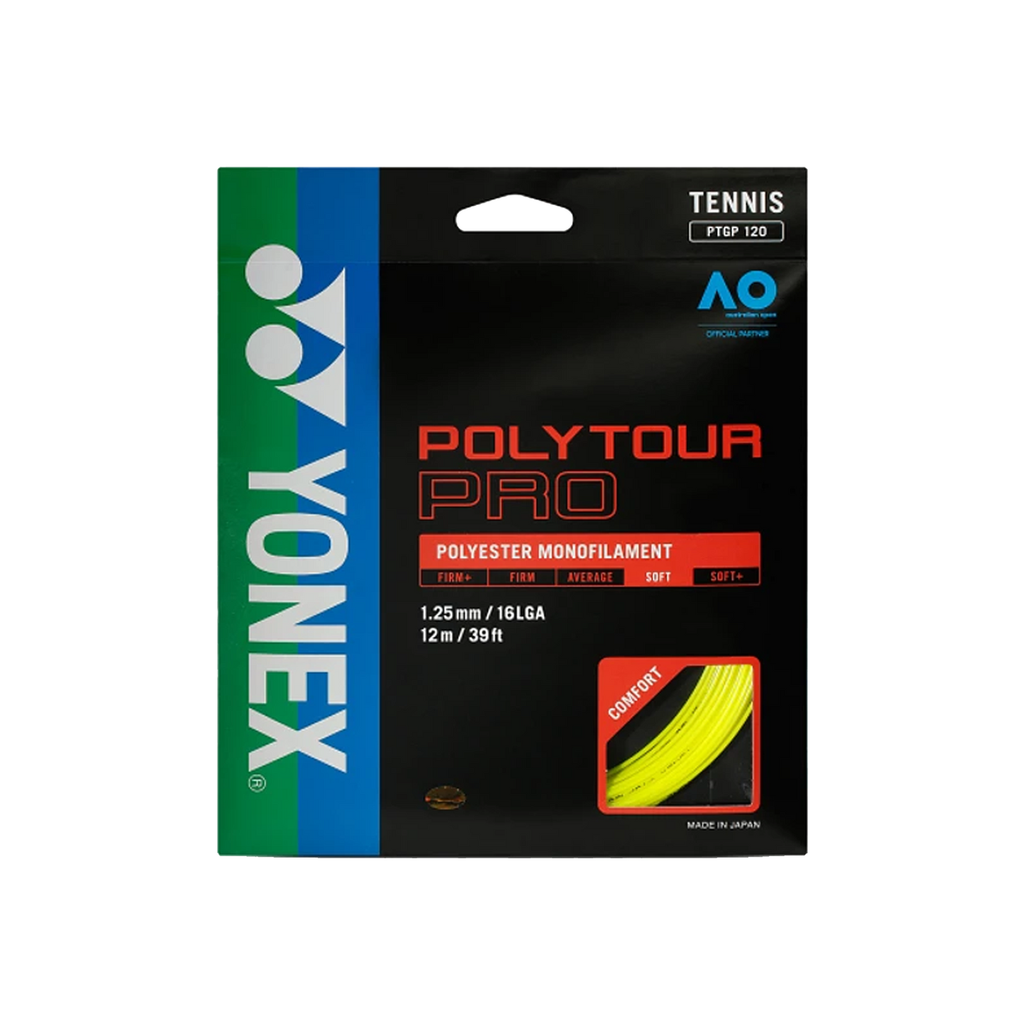 CUERDA POLYTOUR PRO 125 AMARILLO