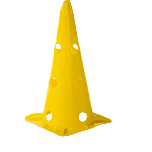 Cono Deportivo 16" Proflite MK16H-YLW Con Agujeros Amarillo - PRO-MK16H-YW