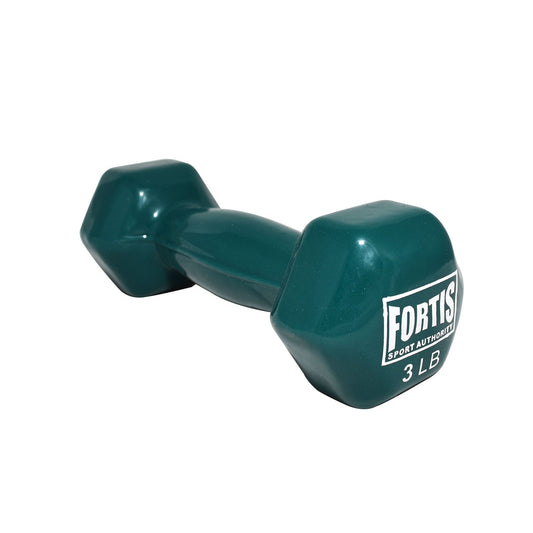 R- Mancuerna 3LBS Fortis DB2121 Vinilo Verde - FOR-DB2121-03.0