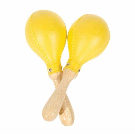 Maracas Profesional LP281 Latin Percussion Amarillas - LAT-LP281