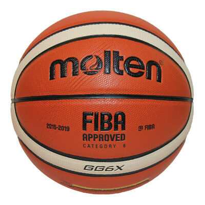 Balón Basket #6 Molten BGG6X FIBA APPROVED Cuero - MOL-BGG6X