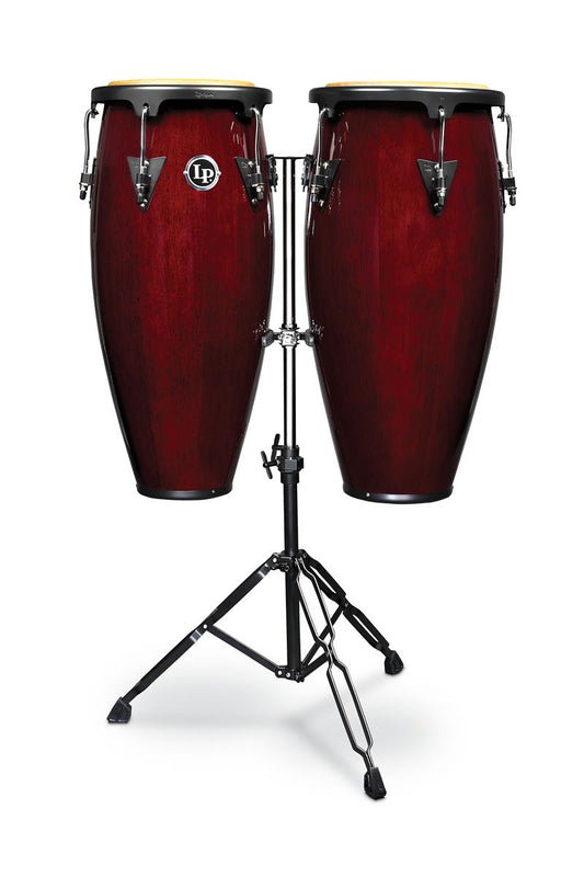 Set Congas Aspire LPA647DW Latin Percussion Madera Oscura - LAT-LPA647-DW