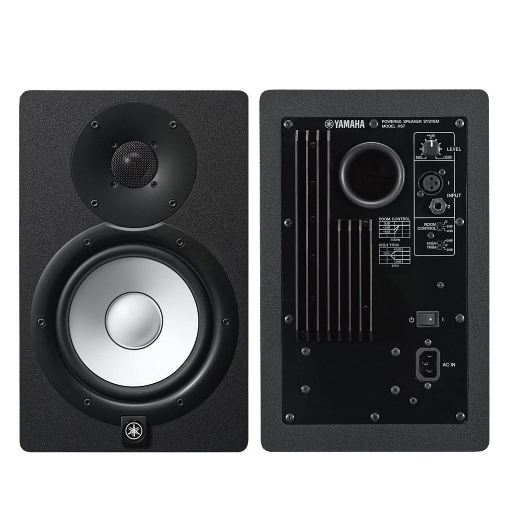 Monitor de Estudio Amplificado HS7 Yamaha - YAM-HS7