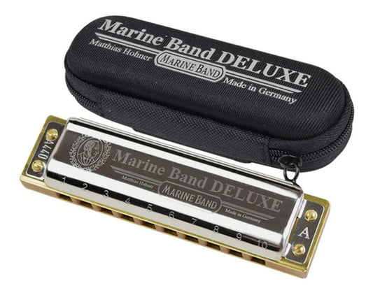Armónica Hohner Deluxe C Marine Band - HOH-M-B/DELUXE-C