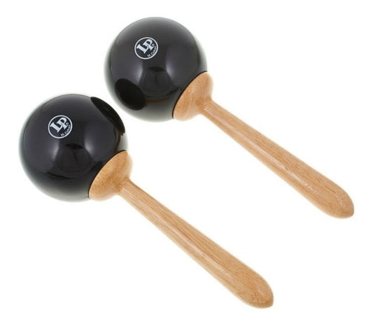 Maracas LP389 Latin Percussion Fibra Negro - LAT-LP389