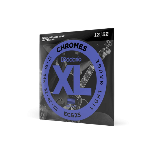 CUERDAS P/GUIT ELECT CHROMES LT 12-52