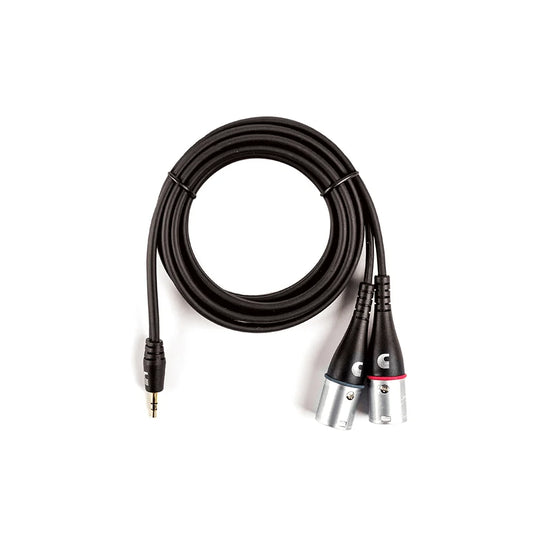CABLE Y 1/8" STEREO A (2) XLR