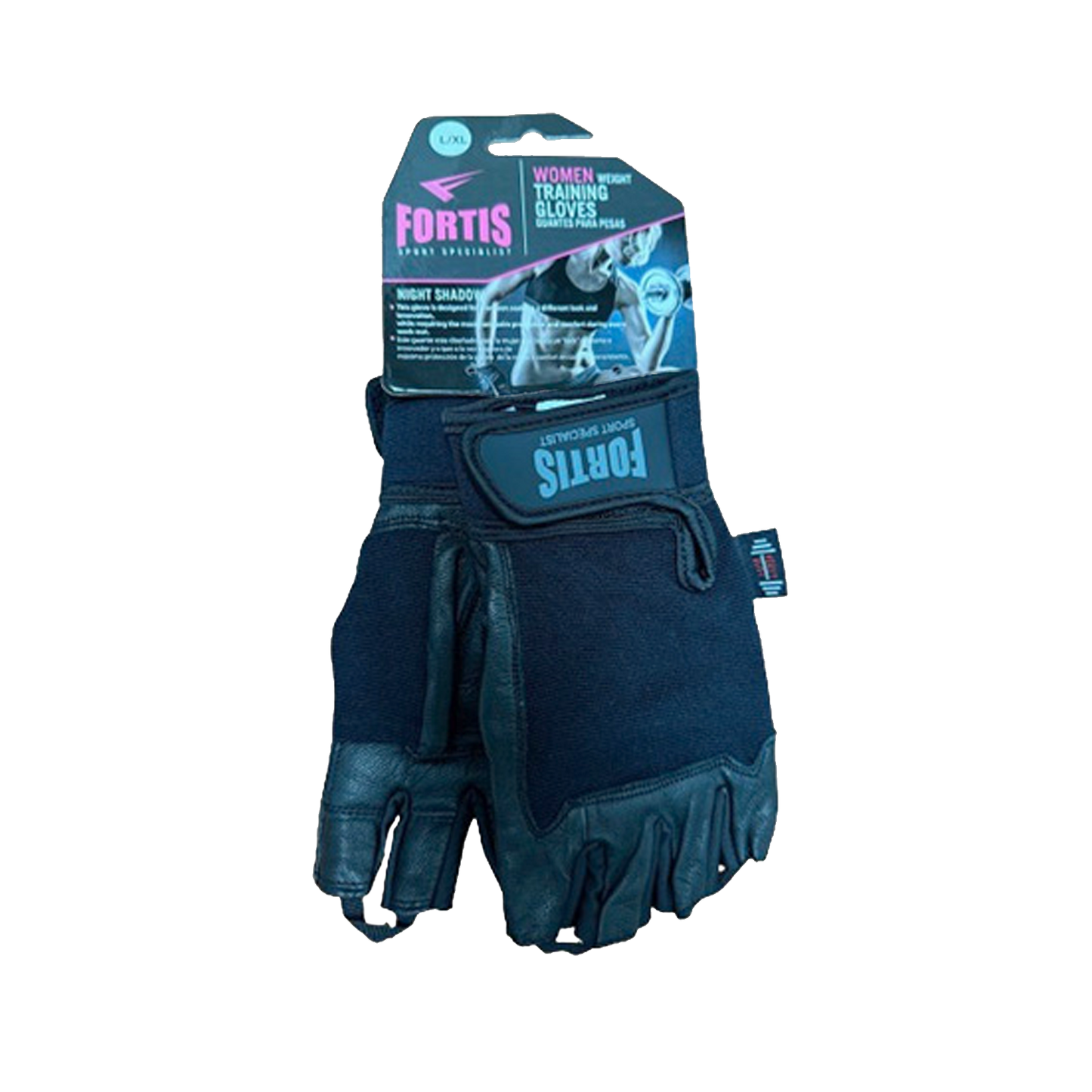 GUANTE DE PESA X-TREME+ BLACK L/XL