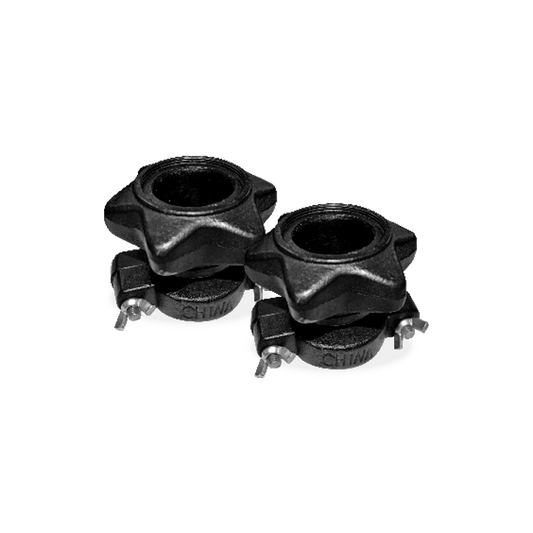 Collar para Barras Olímpicas CL12 Fortis Negra - FOR-CL12