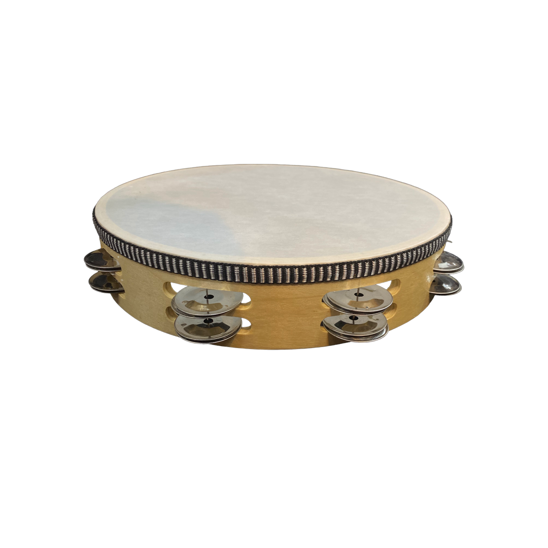 PANDERETA 10" C/CUERO