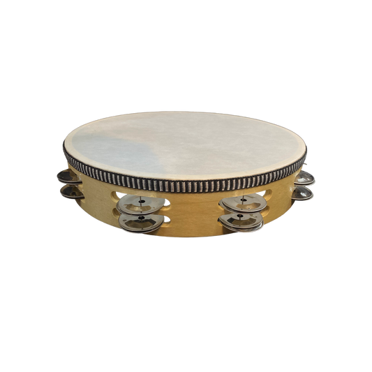 PANDERETA 10" C/CUERO