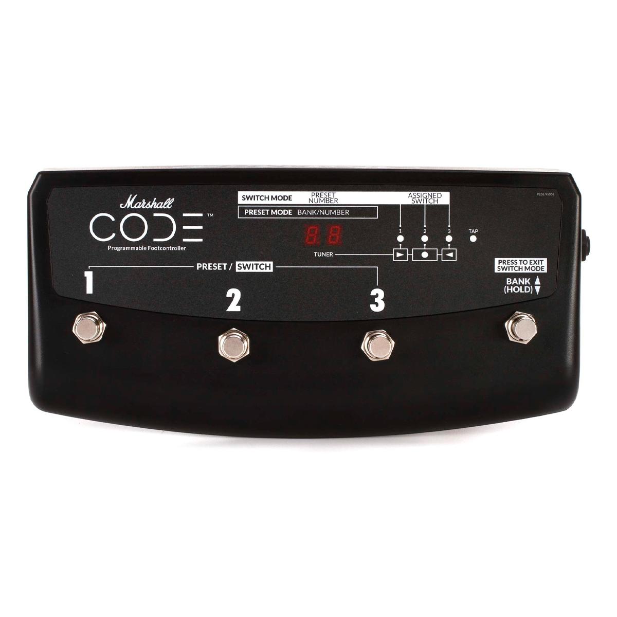 PEDAL/FOOTSWITCH P/ AMP. CODE