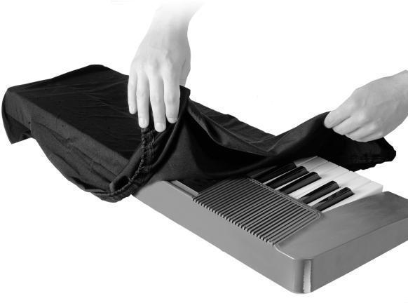 COBERT ANTIPOL P/TECLADO 61-76-TECLAS NE