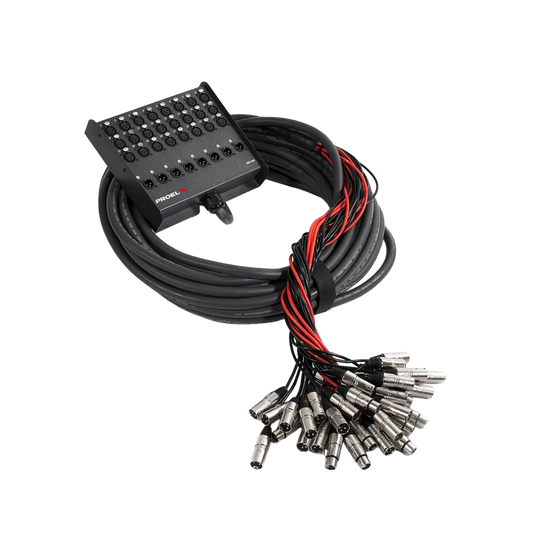 CABLE MEDUSA 24CH XLR Y 8 RTN 25MT
