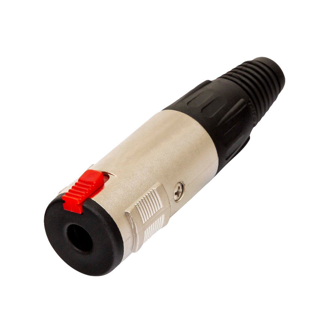 CONECTOR HEMBRA MONTAJE CABLE 6.3MM