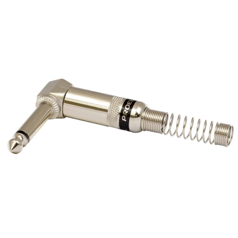 CONECTOR MACHO 1/4 JACK MONO ANG REC