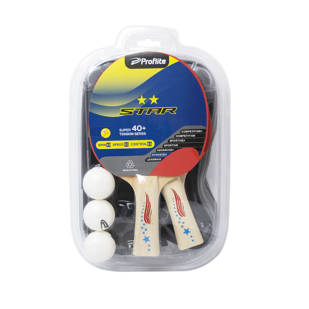 SET 2 RAQ + 3 BOLA + COVER