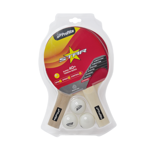 SET 2 RAQ + 3 BOLA + NET