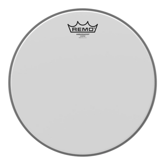 PARCHE 14" AMBASSADOR ASPERO BL