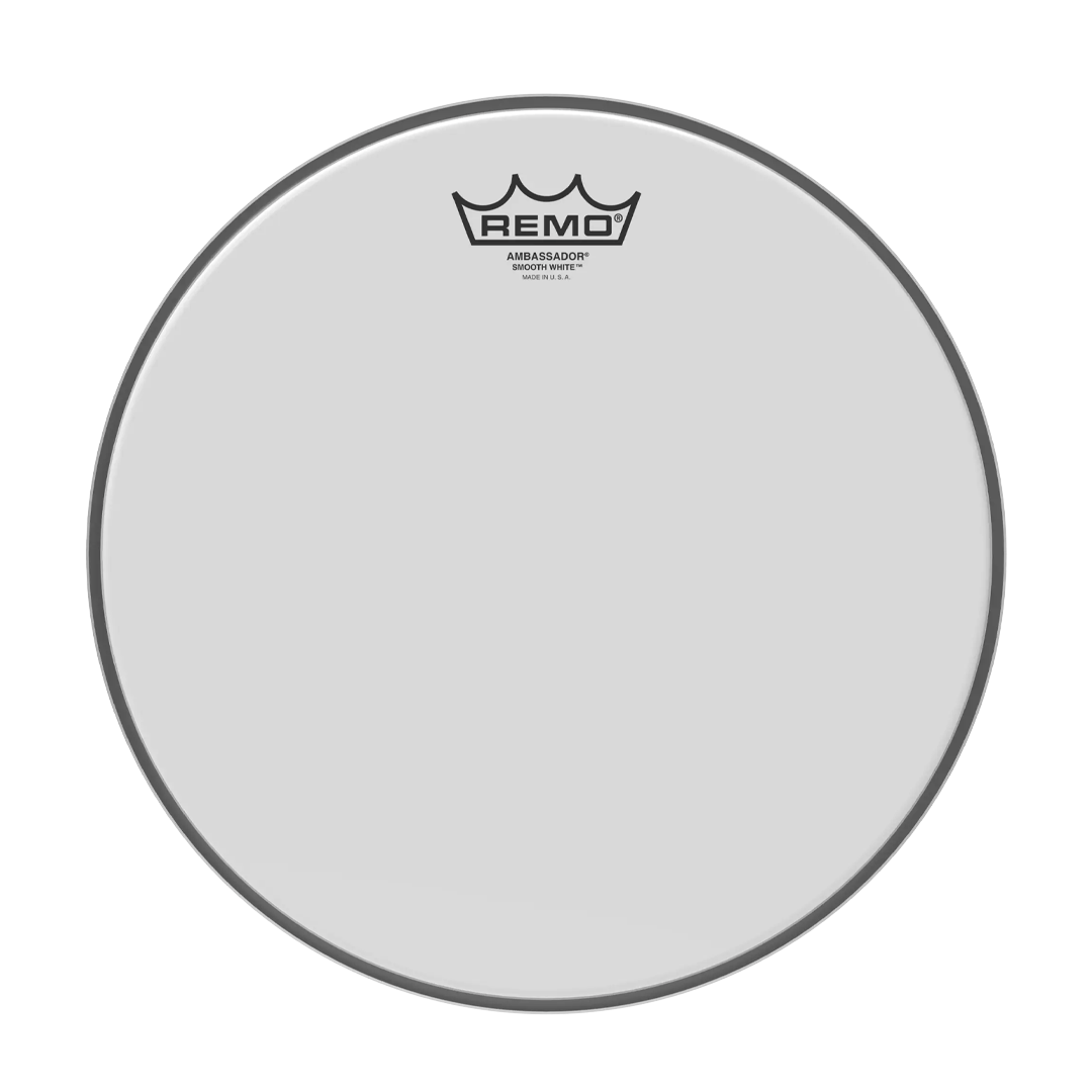 PARCHE 16" AMBASSADOR LISO BLANCO