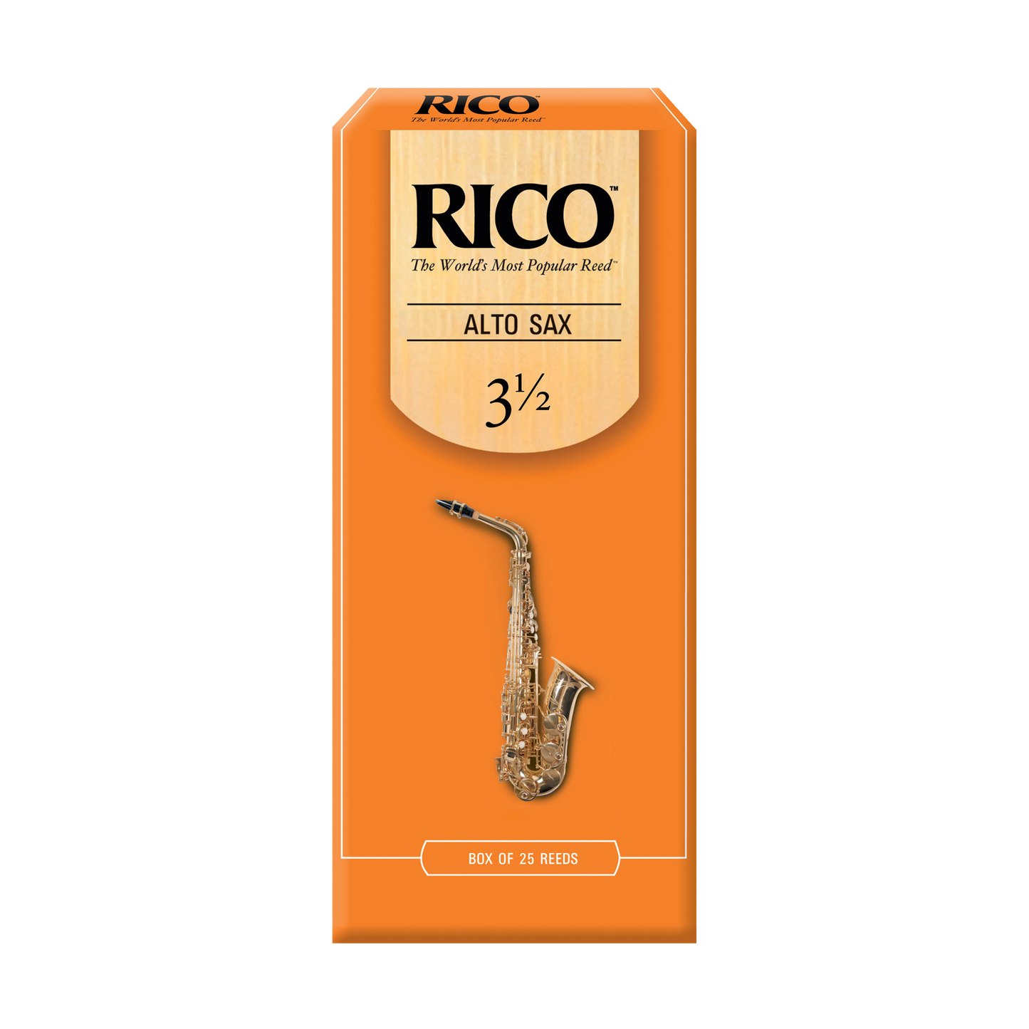 CAÑA RICO SAX ALTO 3.5 / 25PK