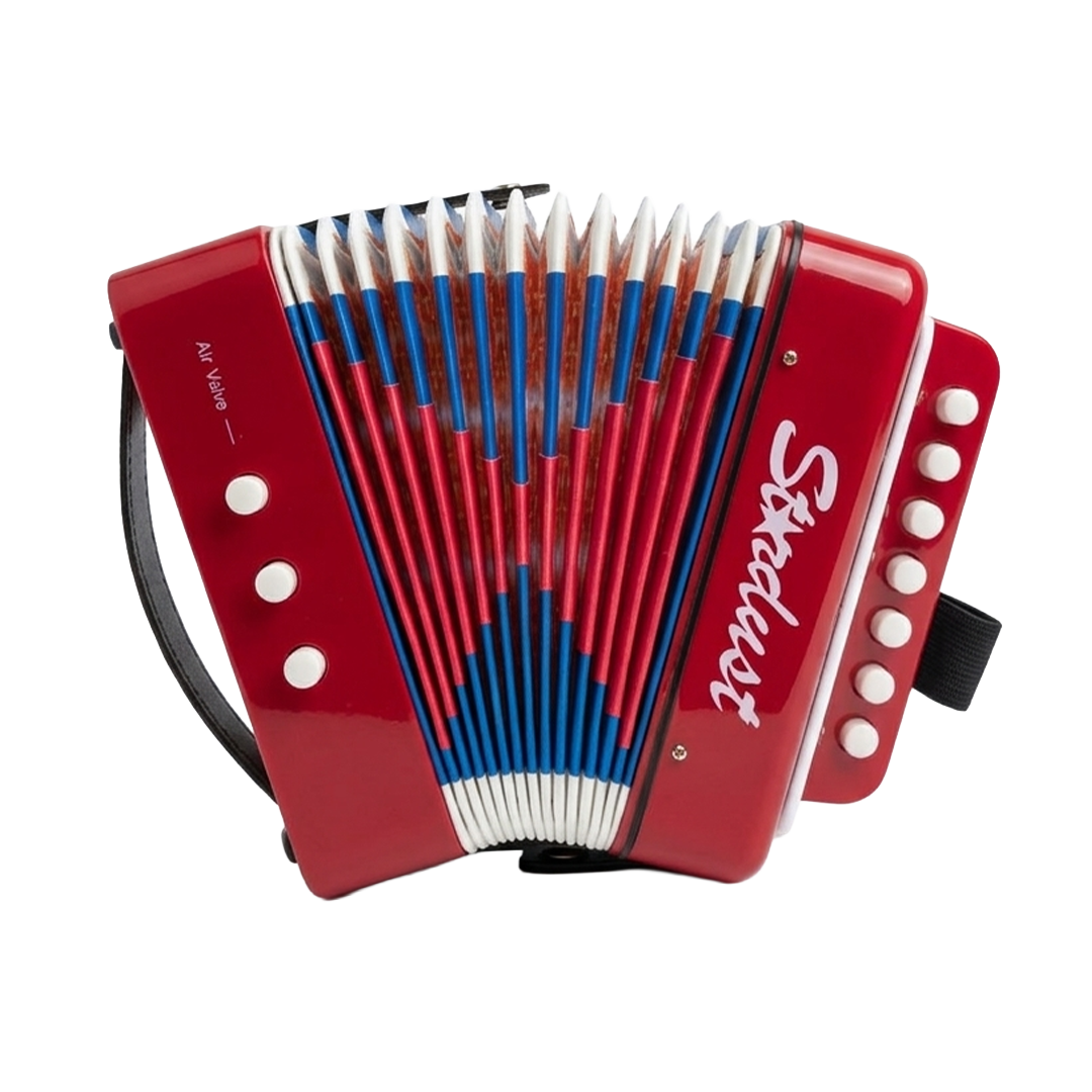 ACORDEON DE NIÑO ROJO