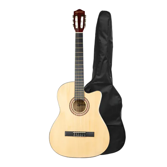 GUIT. CLASICA C/BOLSO NATURAL