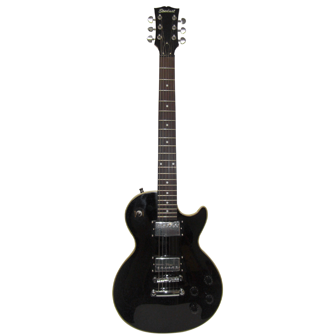 GUIT ELECT GEN LES PAUL STARDUST BLK