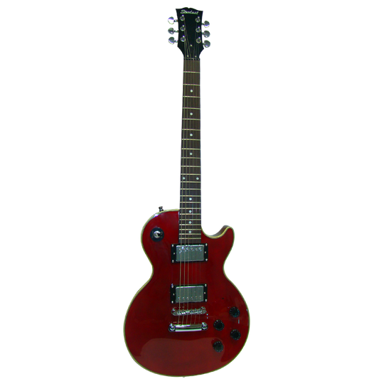 GUIT ELECT GEN LES PAUL W STARDUST RED