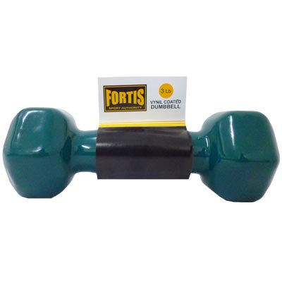 R- Mancuerna 3LBS Fortis DB2121 Vinilo Verde - FOR-DB2121-03.0