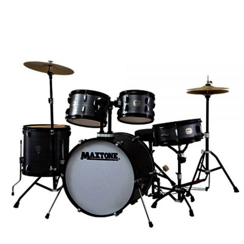 Batería Maxtone 5 Piezas Metal Blue ALL-MXC3005-MBL