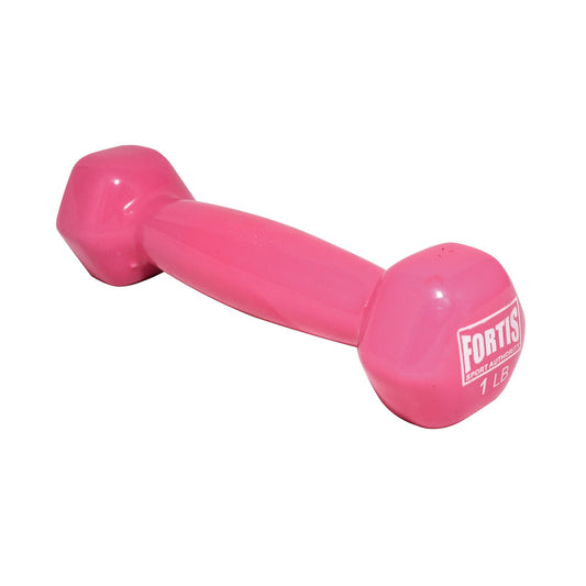 Mancuerna 1LB Fortis DB2121 Vinilo Rosada - FOR-DB2121-01.0