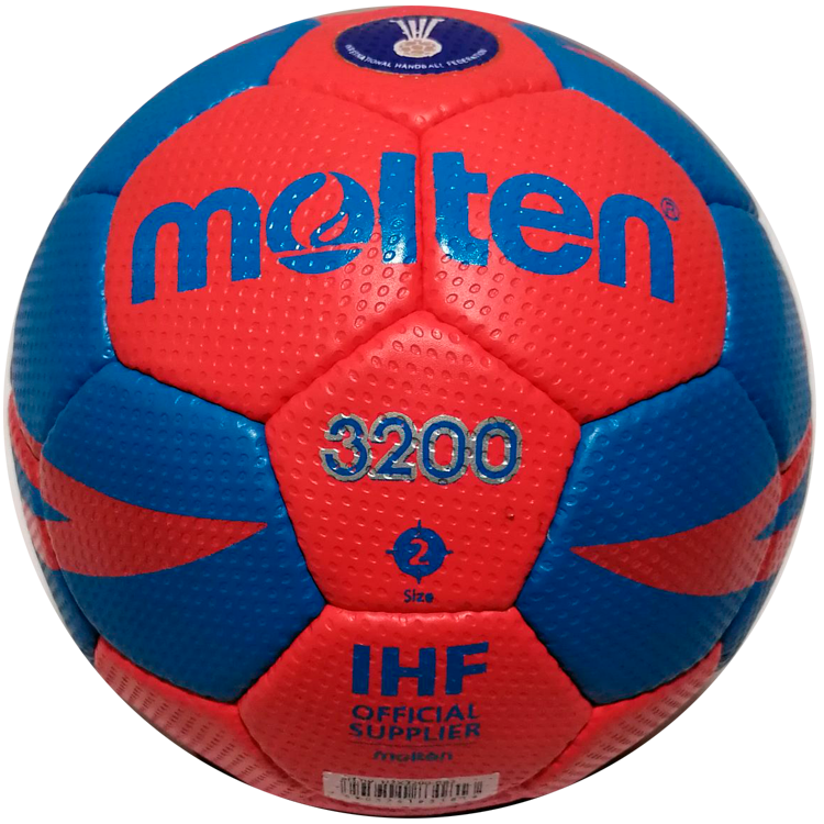 R- Balón Balonmano #3 Molten H3X3200-RB2 Cosido - MOL-H3X3200-RB2