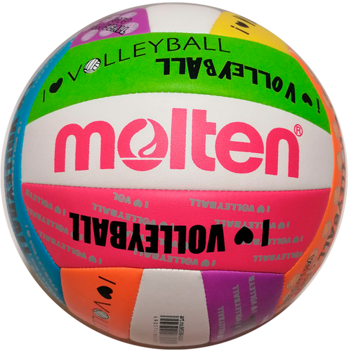 Balón Voleibol #5 Molten MS500-ULUV Cosido - MOL-MS500-ULUV