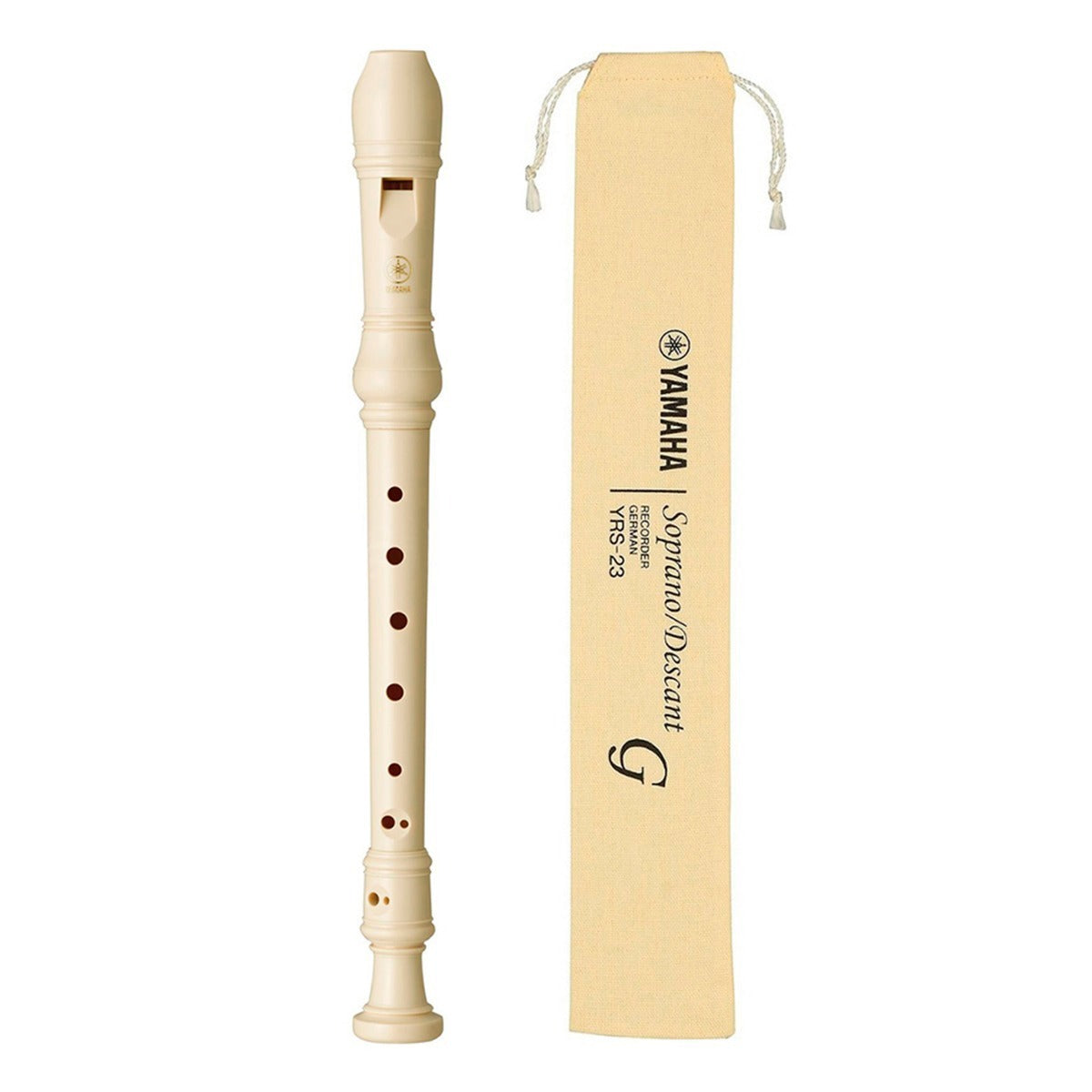 Flauta Dulce YRS23 Yamaha (Soprano) Alemana - YAM-YRS-23
