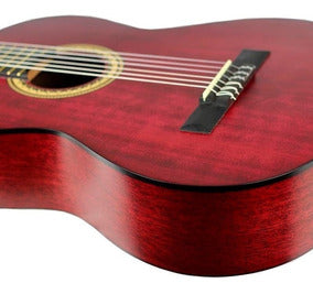 Guitarra Valencia VC203-TWR Clásica 3/4 Rojo Mate - CRT-VC203-TWR