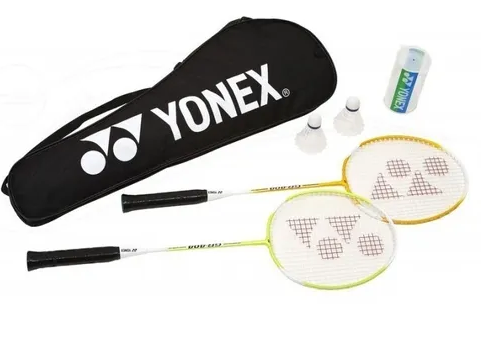 BADMIN SET 2 RAQ Y 2 SHUTTLES