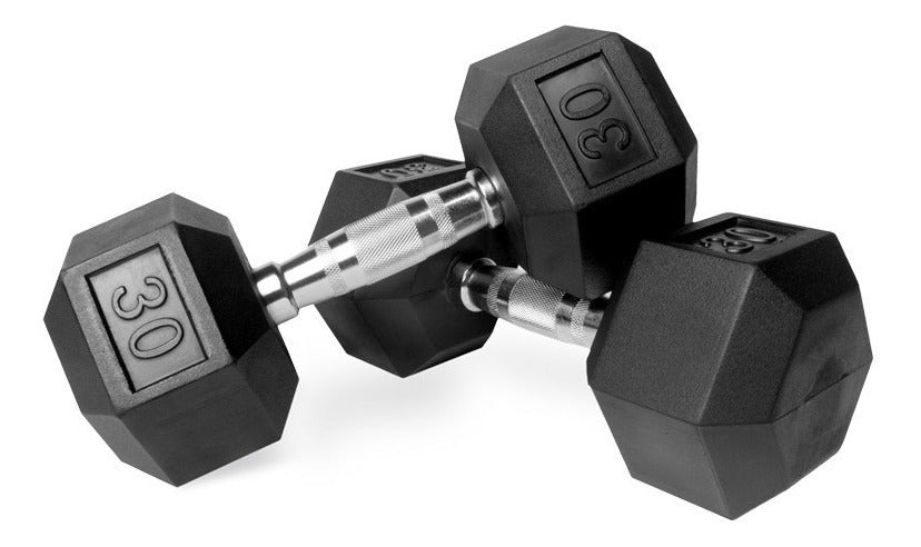 Mancuerna Hexagonal 30LBS Fortis