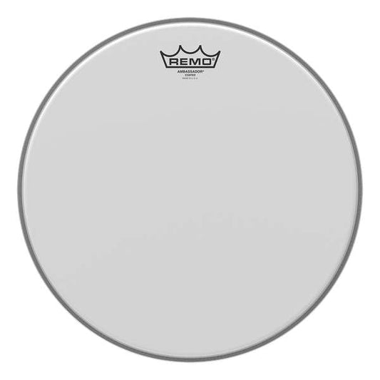 PARCHE 8" AMBASSADOR ASPERO BL